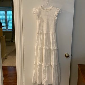 Petal & Pup White Sundress